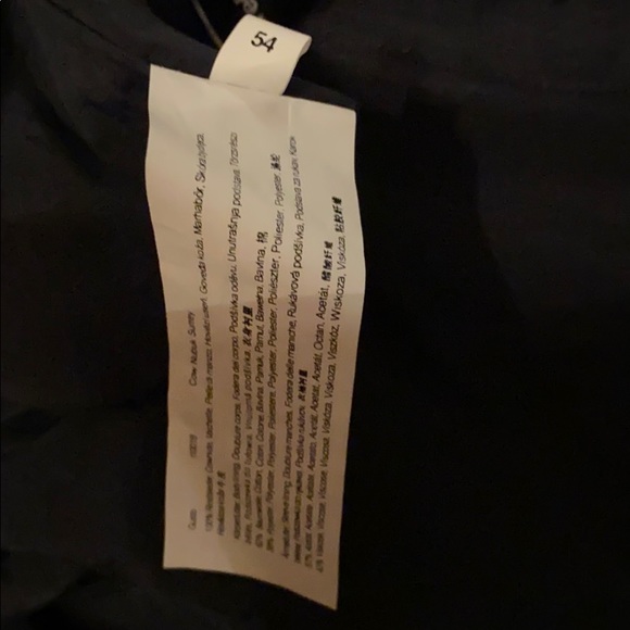 Strellson khaki brown leather/suede coat - Picture 9 of 10